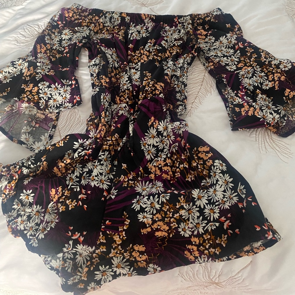 floral dress / romper